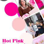 Grid of Female Branding Photos with Hot Pink couches