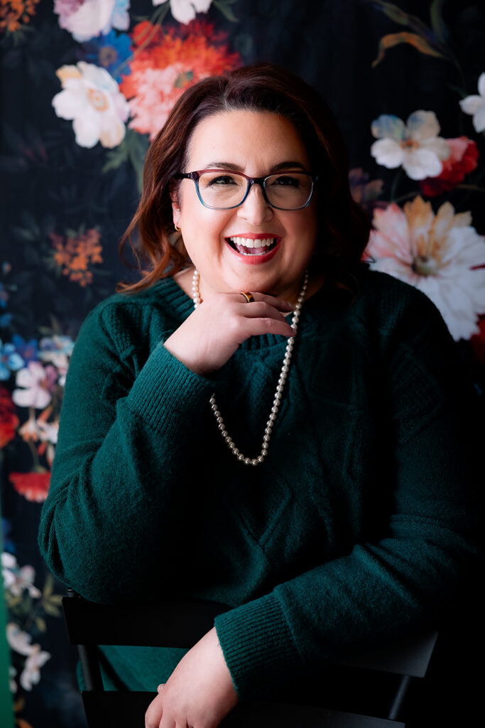 professional headshot of an author